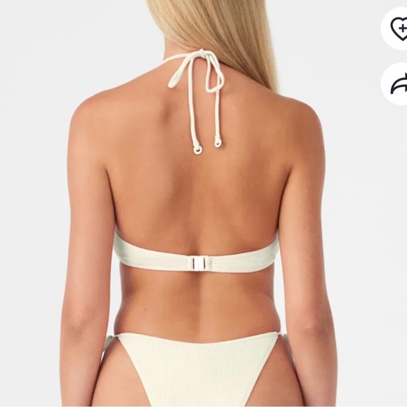 Zulu And Zephyr Signature Halter Bikini Top Adjustable Lavender Purple Size 4 - Picture 3 of 14